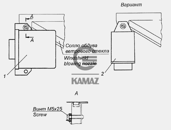 Реле блокировки стартера камаз